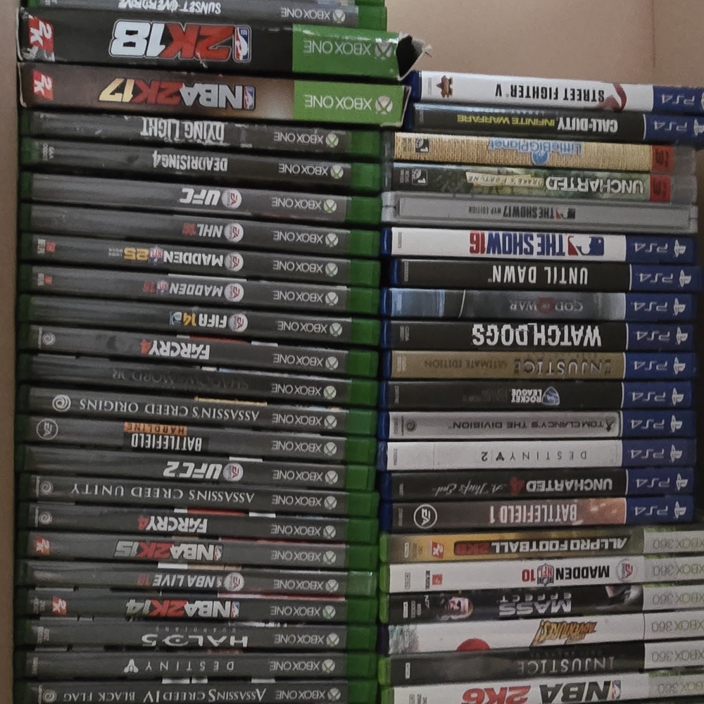 Xbox One and PS4 Video Game Collection